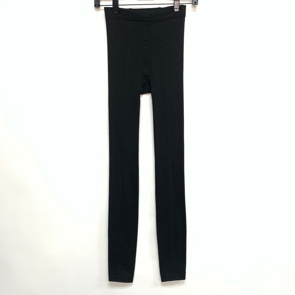 Women's Leggings Pants Black Small Medium Elastic Waist